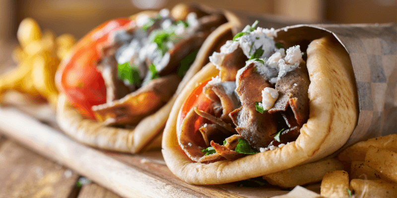 gyro sandwich in aurora