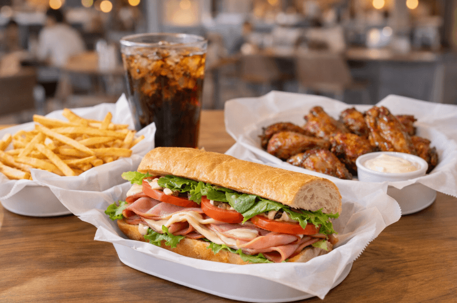 quick lunch in Aurora IL