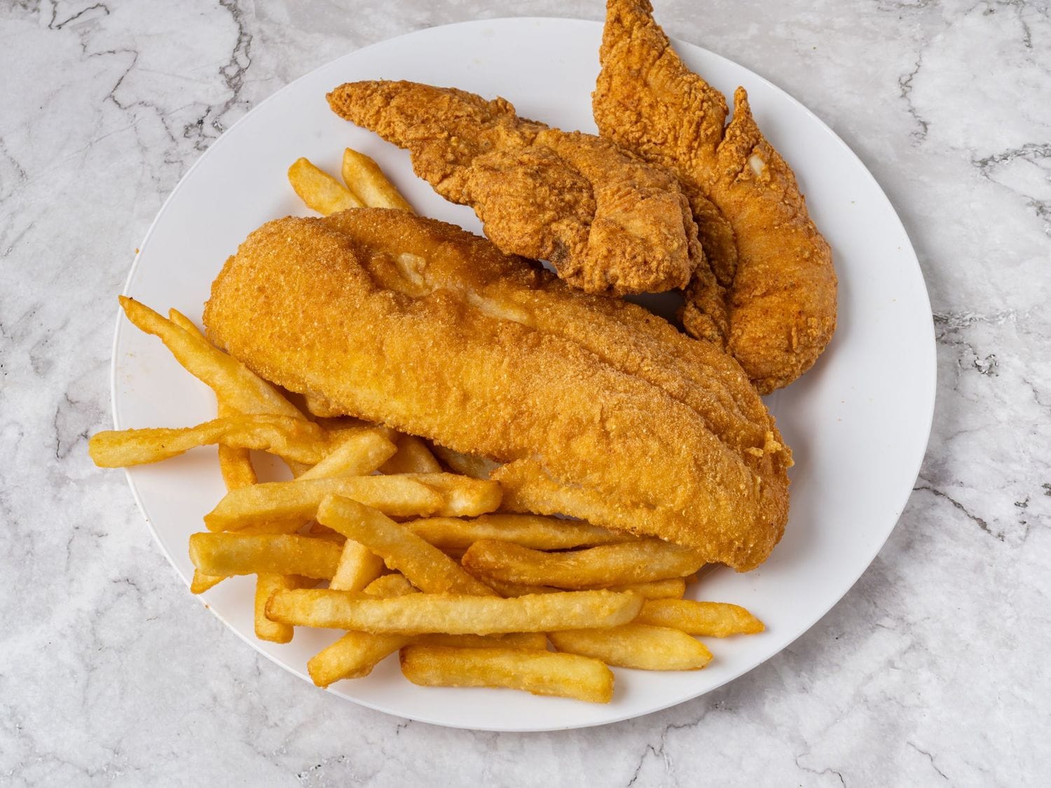 Pick 2 seafood combo dinner from Mayo Grill in Aurora IL