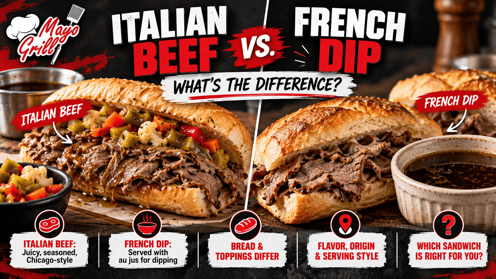 Italian Beef vs. French Dip(1)